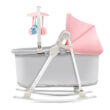Kép 4/5 - Kinderkraft 5in1 bölcső-babaágy-hinta-pihenőszék-szék - Unimo Up, rózsaszín