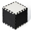 Kép 4/10 - Kinderkraft szivacspuzzle szőnyeg, Luno 30db fekete-fehér