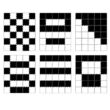 Kép 5/10 - Kinderkraft szivacspuzzle szőnyeg, Luno 30db fekete-fehér