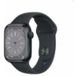Kép 1/3 - Apple Watch Series 8 GPS 41 mm éjfekete alumínium, éjfekete sport szíjjal