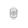 Kép 3/3 - Apple Watch Series 8 GPS 41 mm ezüst alumínium, fehér sport szíjjal