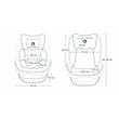 Kép 5/5 - Lionelo gyerekülés Sander Isofix 180 fok 0-36 kg, fekete