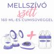 Kép 1/8 - Lansinoh 2 az 1-ben elektromos dupla mellszívó 2db 160ml cumisüveggel szettben