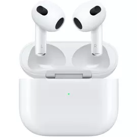Apple AirPods 3 MPNY3ZM/A Bluetooth Headset with Lightning charging case, fehér