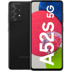 Samsung Galaxy A52s 5G Dual Sim A528 128GB 6GB RAM, fekete, kártyafüggetlen