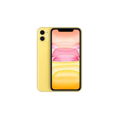 Apple Iphone 11 256GB sárga, kártyafüggetlen, 1 év gyártói garancia 