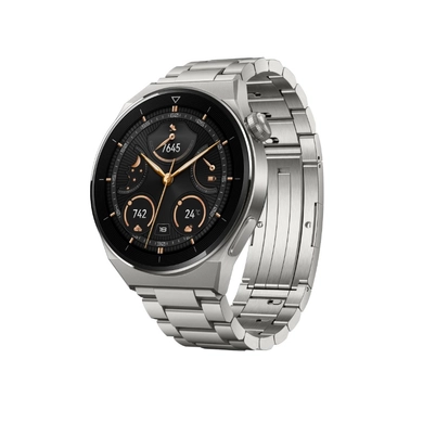 Huawei Watch GT 3 Pro okosóra 46mm, titánium ezüst (titánium szíj)
