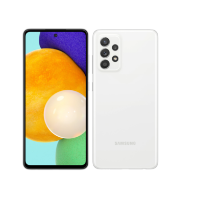 Samsung A525 Galaxy A52 Dual Sim 128GB, fehér, kártyafüggetlen