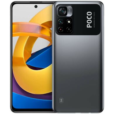 Xiaomi Poco M4 Pro 5G 64GB Dual SIM, fekete, Kártyafüggetlen