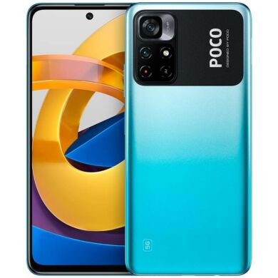  Xiaomi Poco M4 Pro 5G 128GB Dual SIM, kék, Kártyafüggetlen