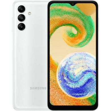 Samsung Galaxy A04s (2022) LTE Dual Sim 3GB RAM 32GB, fehér, Kártyafüggetlen