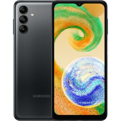 Samsung Galaxy A04s (2022) LTE Dual Sim 3GB RAM 32GB, fekete, Kártyafüggetlen