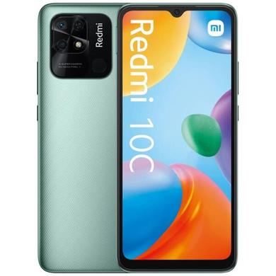 Xiaomi Redmi 10C 4GB 128GB Dual Sim, zöld, Kártyafüggetlen