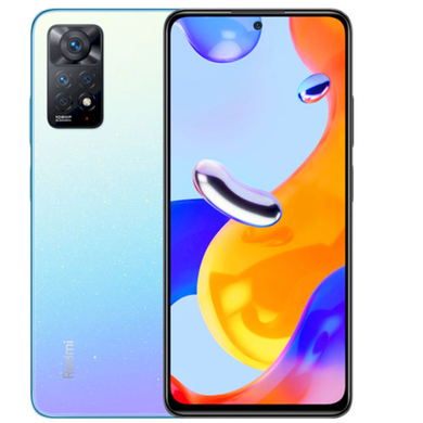 Xiaomi Redmi Note 11 Pro 6GB 128GB Dual SIM, kék, Kártyafüggetlen