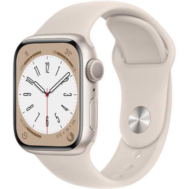 Apple Watch Series 8 GPS 41 mm csillagfény alumínium, csillagfény sport szíjjal