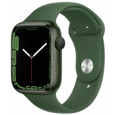 Apple Watch Series 7 GPS 45 mm zöld alumínium, sötétzöld sport szíjjal