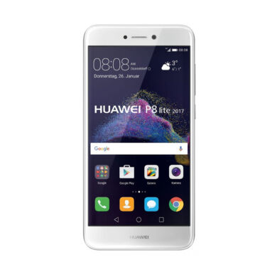 Huawei P8 Lite (2017) 16GB Dual SIM, fehér, Kártyafüggetlen,2 év  Gyártói garancia 