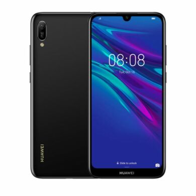 Huawei Y6 (2019) 32GB Dual SIM, fekete, Kártyafüggetlen,2 év Gyártói garancia