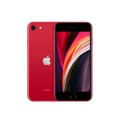 Apple iPhone SE 2020 128GB piros, kártyafüggetlen
