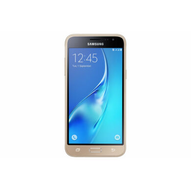 Samsung J320F Galaxy J3 (2016) 8GB Dual SIM, arany, Kártyafüggetlen, 1 év Gyártói garancia 