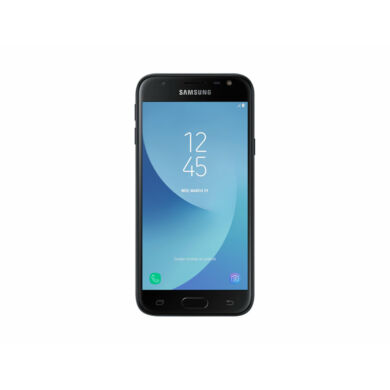 Samsung J330F Galaxy J3 (2017) 16GB Dual-Sim, fekete, Kártyafüggetlen, 1 év Gyártói garancia 