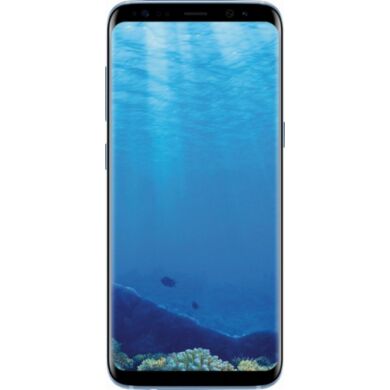 Samsung G950F Galaxy S8 64GB, kék, Kártyafüggetlen, 1 év Gyártói garancia