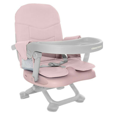 Kikkaboo etetőszék székrerögzíthető összecsukható Pappo pink