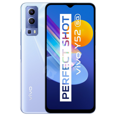 Vivo Y52 5G 128GB 4GB RAM Dual Sim, kártyafüggetlen, kék