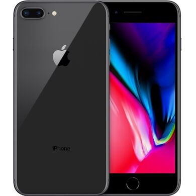 Apple iPhone 8 Plus 128GB asztroszürke, Kártyafüggetlen, 1 év Gyártói garancia