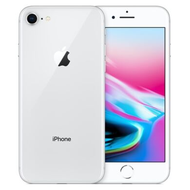 Apple iPhone 8 256GB ezüst, Kártyafüggetlen, 1 év Gyártói garancia