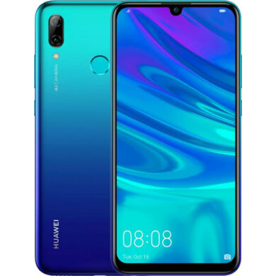 Huawei P Smart (2019) 64 GB, Dual SIM, Aurora kék, Kártyafüggetlen, 2 év gyártói garancia 