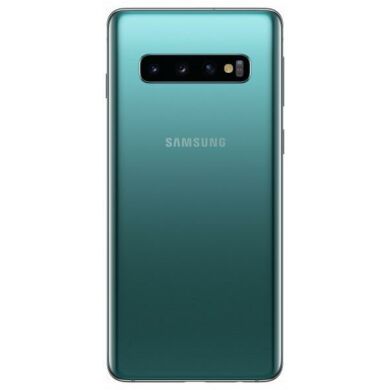 Samsung G975F Galaxy S10 + 128GB Dual Sim, zöld, Kártyafüggetlen, 1 év Gyártói garancia 