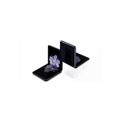 Samsung F700F Galaxy Z Flip 256GB Dual Sim, fekete, Kártyafüggetlen, 1 év gyártói garancia 