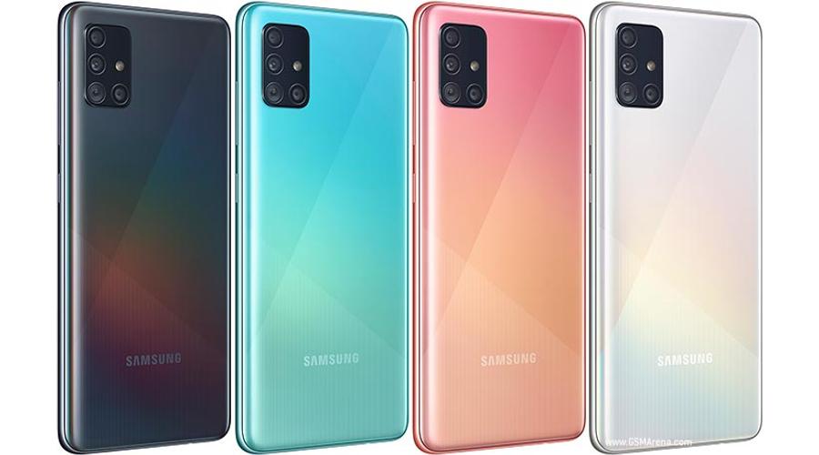 Samsung Galaxy A51, (A515) Dual Sim 128GB, fekete, kártyafüggetlen, 1 év gyártói garancia